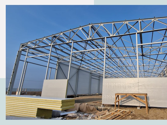 Утепленные ангары в Красноуфимск от 609 руб. за м²