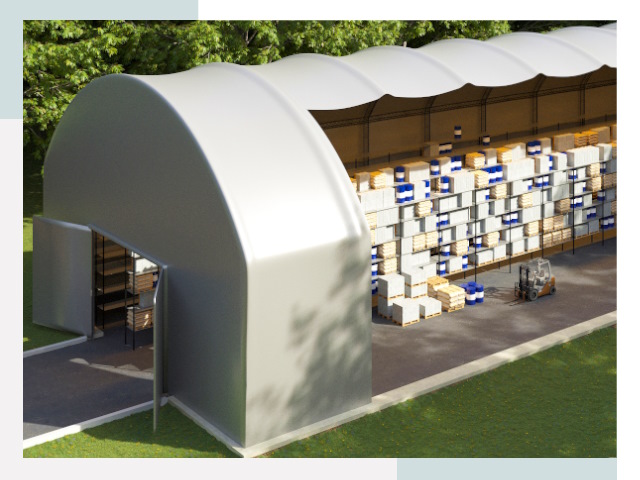 Тентовые ангары в Красноуфимске