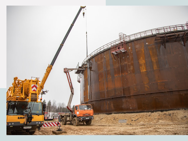 Монтаж резервуаров в Красноуфимске от 609 руб. за м³