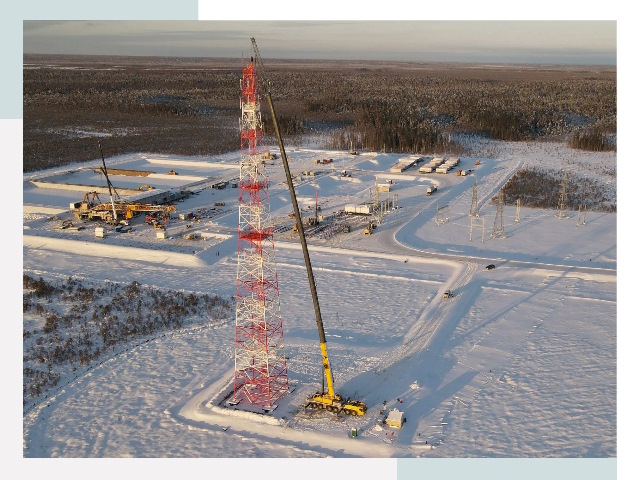 Мачты связи в Красноуфимске