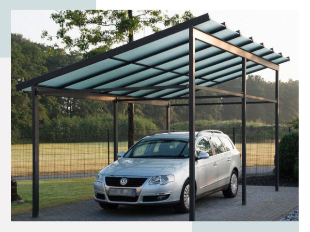 Навесы для автомобилей в Красноуфимске