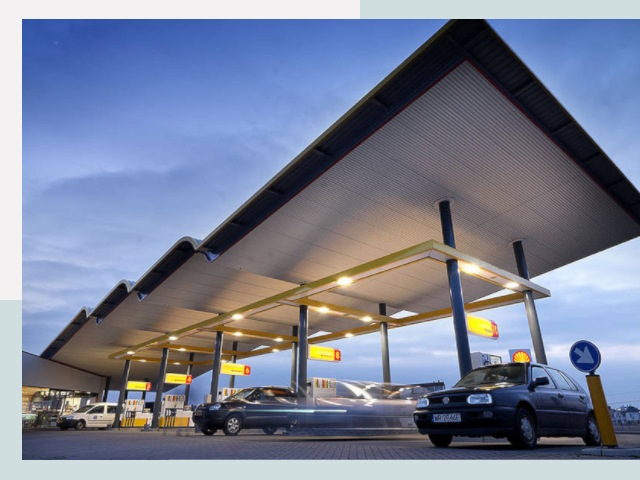 Навесы для АЗС в Красноуфимск от 609 руб. - Защита и комфорт