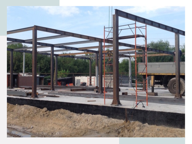 Фундамент для ангаров в Красноуфимске