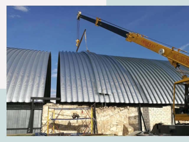 Реконструкция ангаров в Красноуфимске от 609 руб.