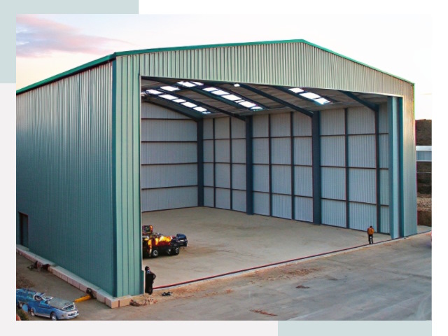 Строительство ангаров в Красноуфимске